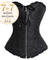Corselet com laço e ziper