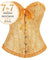 Corselet amarelo dourado com laço