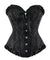 Corselet preto com laço
