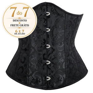 Corselet underbust brocado
