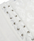 Corselet branco acabamento em viés