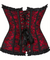 Corselet acetinado com renda