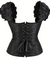 Corselet brocado com mangas