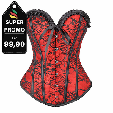 Corselet rendado