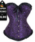 Corselet roxo com laço