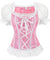 Corselet fita frontal e renda