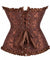 Corselet marrom com laço