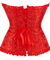 Corselet vermelho com laço