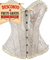 Corselet nude com laço