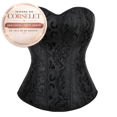 Corselet fechamento lateral - Semana do Corselet