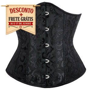 Corselet underbust brocado