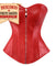 Corselet vermelho com zíper
