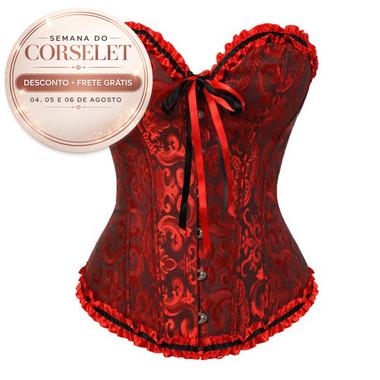 Corselet vies plissado - Semana do Corselet