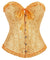 Corselet amarelo dourado com laço
