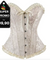 Corselet nude com laço