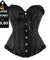 Corselet preto com laço