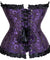 Corselet roxo com laço