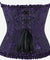 Corselet roxo com laço