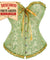 Corselet verde com laço