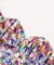 Corselet floral ombro a ombro