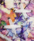 Corselet floral ombro a ombro