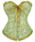 Corselet verde com laço
