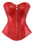 Corselet vermelho com zíper
