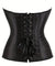 Corselet acetinado