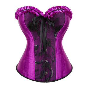 Corselet detalhes bordado