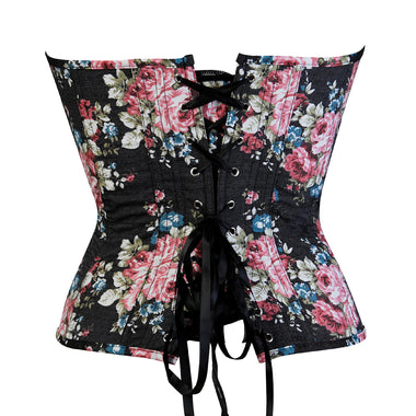 Corselet floral várias cores