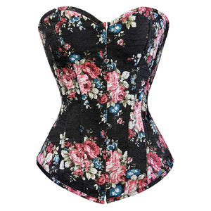 Corselet floral várias cores