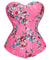 Corselet floral várias cores