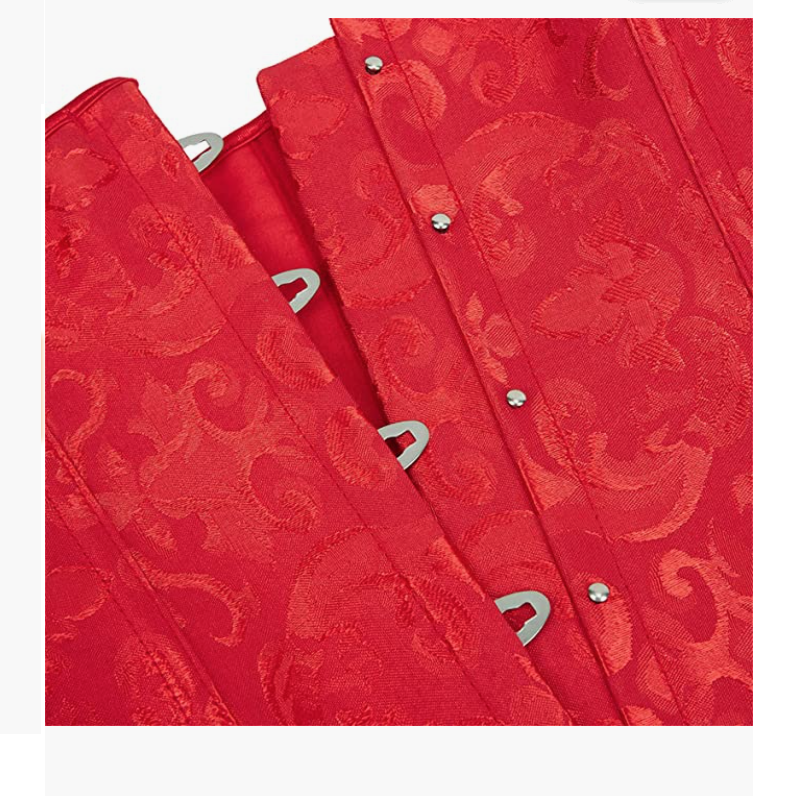 Corselet underbust brocado várias cores