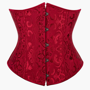 Corselet underbust brocado várias cores