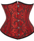 Corselet underbust brocado várias cores