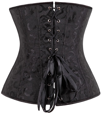 Corselet acabamento em viés