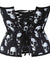 Corselet estampa caveiras