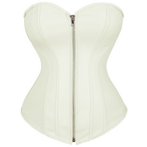 Corselet com ziper