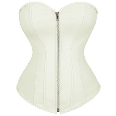 Corselet com ziper