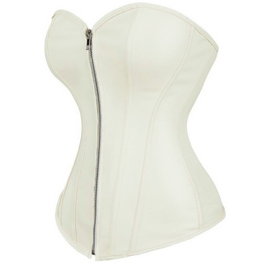 Corselet com ziper