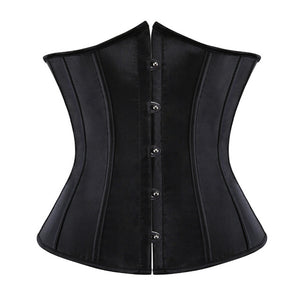 Corselet underbust acetinado