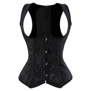 Corselet underbust com costa inteira