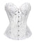 Corselet branco com laço